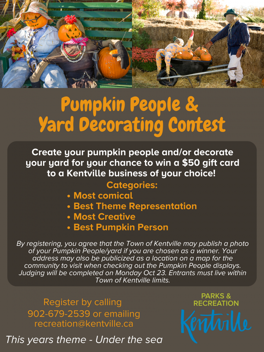 Pumpkin People & Yard Decorating Contest
